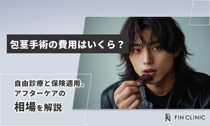 包茎手術の費用はいくら？自由診療と保険適用、アフターケアの相場を解説