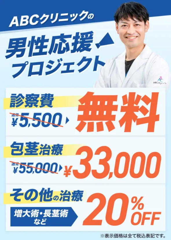 ABCクリニックの包茎治療